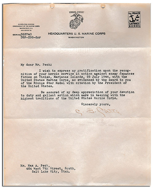 Citations of Max Peck Max Citations