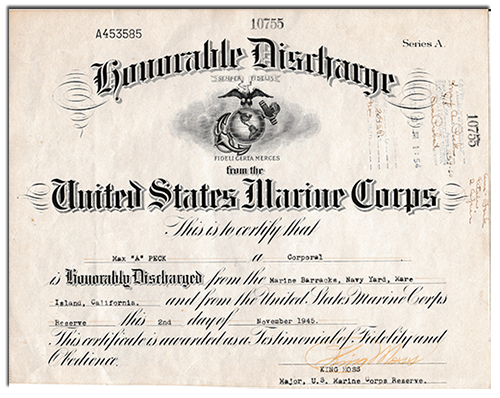 Citations of Max Peck Max Citations